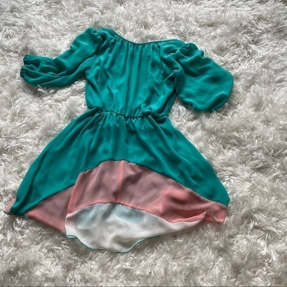 Sweet Storm Color Block Dress - Picture 5 of 5